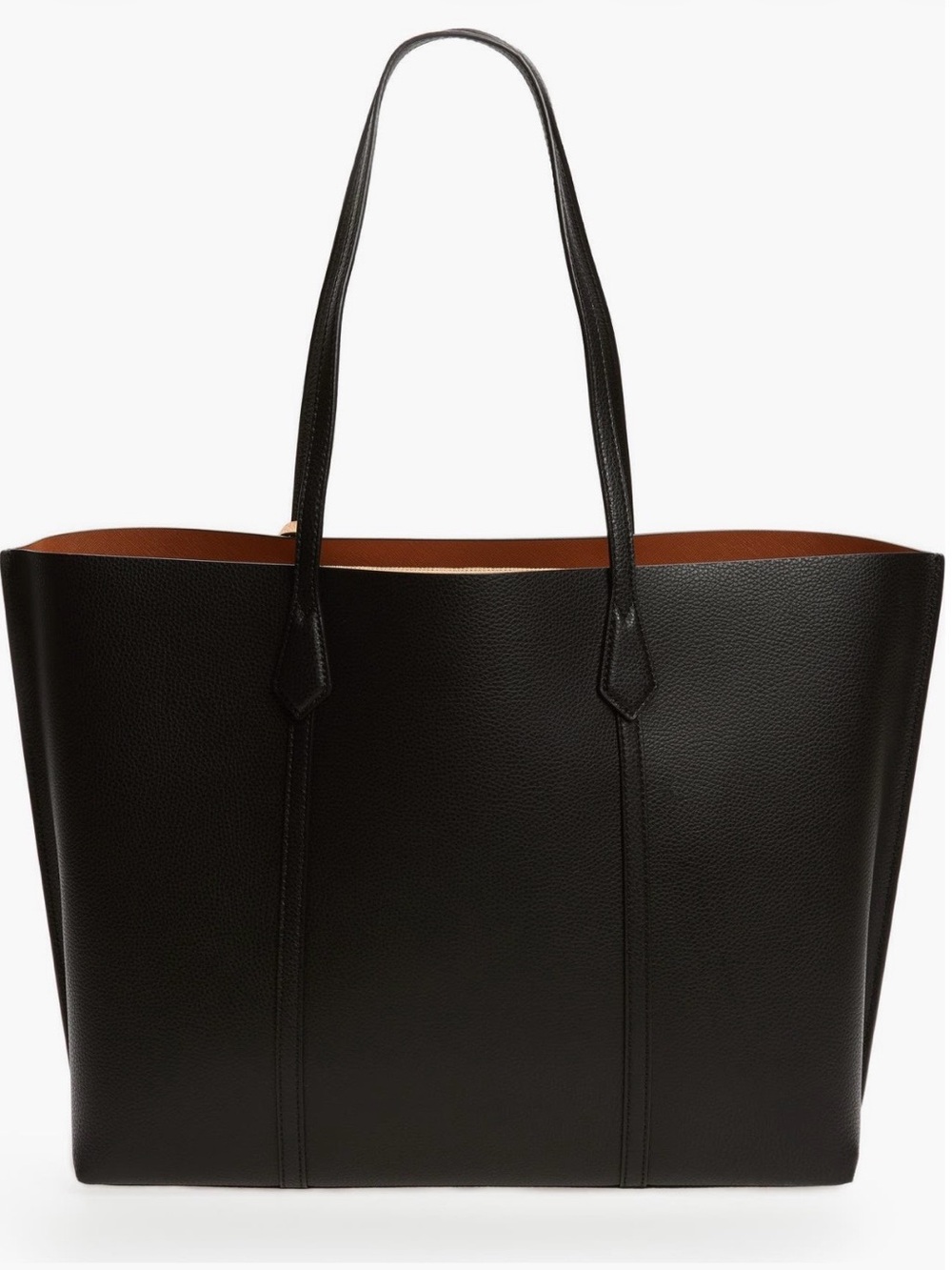 Tory Burch Perry Triple Compartment Leather Tote - Picture 2 of 10